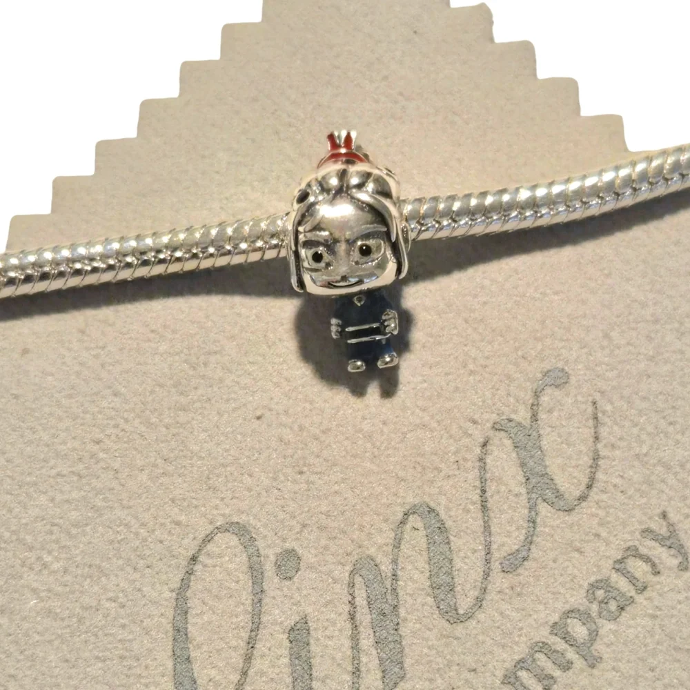 🎆LINX DISCONTINUED Disneys Sterling Silver Mulan Bracelet Charm - Picture 2 of 6